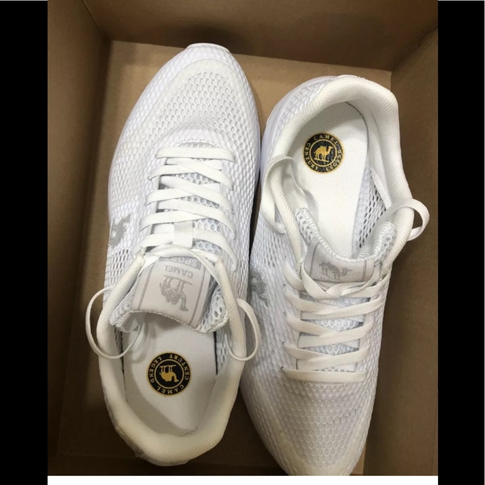 Camel sports mesh tennis shoes